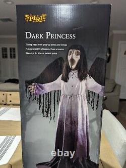 01702505 Spirit Halloween 4.6 Ft Dark Princess Jump Scare Animatronic Sold Out