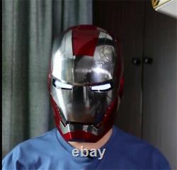 1/1 Iron Man mk5 Helmet Voice-controlled Deformed Wearable Halloween Mask Prop