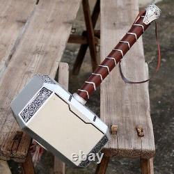 11 Solid Avengers Thor Hammer Replica Cosplay Mjolnir Prop Halloween Toy gift