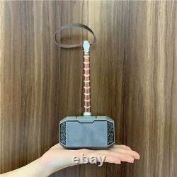 11 Solid Avengers Thor Hammer Replica Cosplay Mjolnir Prop Halloween Toy gift