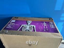 12 FT Foot Giant Skeleton Animated LED Eyes from Home Depot