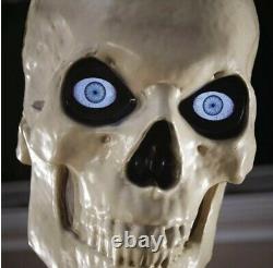 12 FT Foot Giant Skeleton With Animated LCD Eyes Halloween Prop SOLD OUT