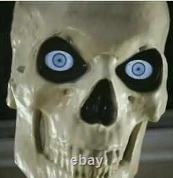 12 Foot FT Tall Giant Skeleton With Animated LCD Eyes Halloween Prop (central NJ)
