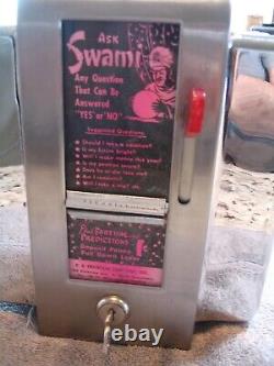 1950s Table 1¢ Ask Swami Fortune Telling Machine