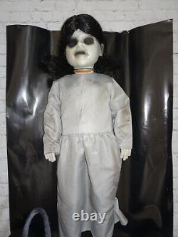 2.9 Ft Sinister Spirit Creepy Doll Halloween Prop Decoration Halloween