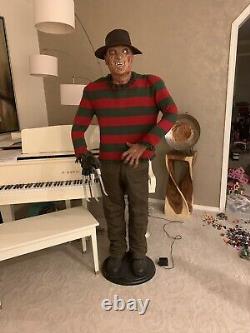 2005 Gemmy Spirit Halloween Freddy Krueger Life-Size 6ft Animatronic Figure Rare