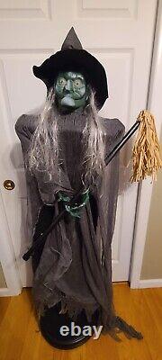 2009 Pan Asian Remote Control Witch Halloween Prop Animatronic Life-size RARE