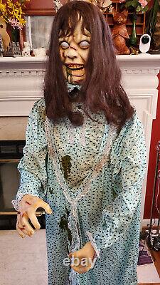 2011 Morbid Ent. Life Size Regan from The Exorcist Halloween Animatronic