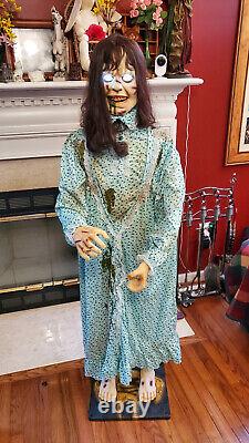 2011 Morbid Ent. Life Size Regan from The Exorcist Halloween Animatronic