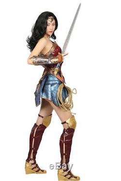 2017 Wonder Woman Costume Adult Halloween Cosplay Costume Outfit & Props XCOSER