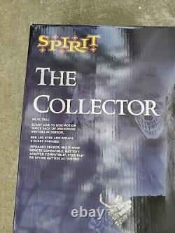 2019 Spirit Halloween The Collector 7ft. Tall (84) Animatronic withBox USED