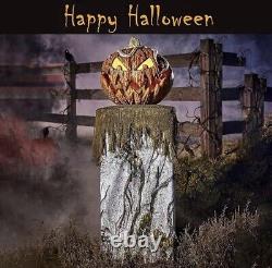 2023 New Gourdo Pumpkin Animatronic Halloween Decoration Haunted House Scary
