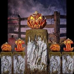 2023 New Halloween Gourdo Animatronics Scary Talking Pumpkin
