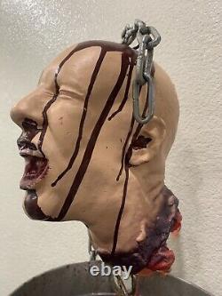 28 inch Bleeding Head Fountain Staright From the Grave Extremely RARE Halloween