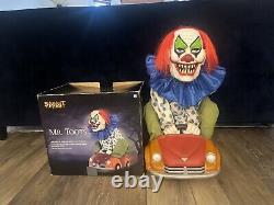 2FT Mr Toots Spirit Halloween Animatronic Clown in Great Condition