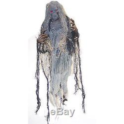 34 Hanging Prop with Hair Halloween Accessory Scary Party Ideas Costume New