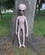 4.5' Life Size Alien Grey Ufo Body Halloween Prop Roswell Statue Xfiles