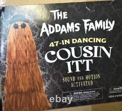 4' Animated Addams Family Cousin It Halloween Prop