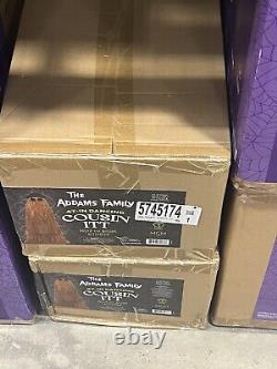 4' Animated Addams Family Cousin It Halloween Prop Nib! Buy Now, Ships Tomorrow