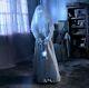 5' Animated Floating Ghost Lady Halloween Prop Haunted House