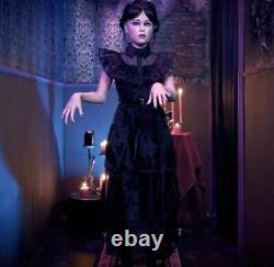 5ft WEDNESDAY Raven Dance Animatronic Animated Doll Addams Family HALLOWEEN NEW