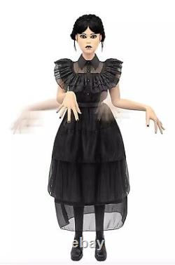 5ft WEDNESDAY Raven Dance Animatronic Animated Doll Addams Family HALLOWEEN NEW