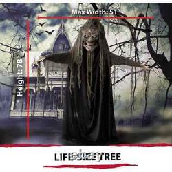 6.5 Ft. Animatronic Deluxe Animated Haunted Tree Luxurious Halloween Yard Decor