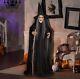 6' Animated Witch Talking Scary With Cane Halloween Prop Haunted House New