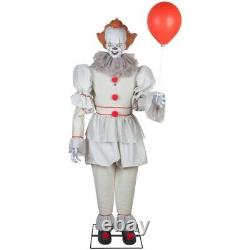 6 FT Life Size Pennywise Halloween Animatronic Decoration Prop Moves & Sounds