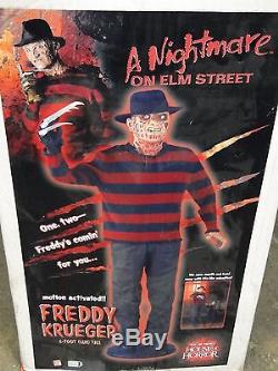 6 Foot Talking Freddy Krueger (BRAND NEW SEALED IN SHIPPING BOX)
