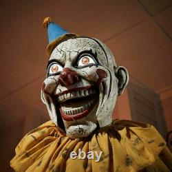 6 Ft. Animated Led Jack-in-the-box Pennywise Halloween Clown