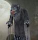 7' Animated Towering Werewolf Halloween Prop Haunted House