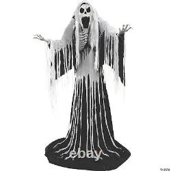 7' Animated Towering Wailing Soul Halloween Prop Decoration
