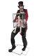 7' Rotten Ringmaster Clown W Kid Cage Halloween Animated Life Size Prop Haunted