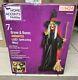 7 Ft. Animated Led Spellcasting Witch Home Depot 2024 Halloween New Sealed