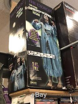 ANIMATED 5 LIFE SIZE REGAN EXORCIST HALLOWEEN Complete With Box