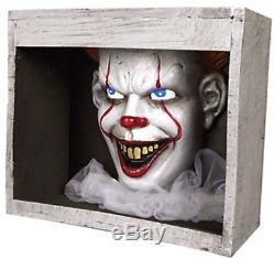 ANIMATED HAUNTED PENNYWISE CLOWN In SEWER IT HALLOWEEN PROP! New