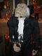 Animated Life Size 5 Ft 2 Carl The Butler And His Talking Raven Halloween Prop
