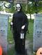 Animated Life Size 6 Foot 2 Keeper Of The Gate With Lantern Halloween Display Prop
