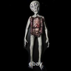 Alien Autopsy Prop Halloween Greys UFO Roswell Area 51 ET Dead Haunted House AVP