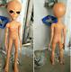 Alien Foam Filled Prop Lifesize Ufo Roswell Martian Lil Mayo Area 51 Halloween