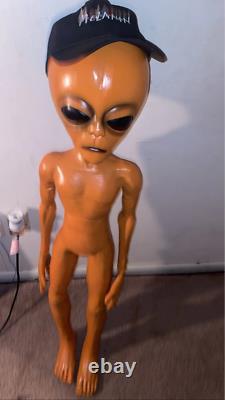 Alien Foam Filled Prop Lifesize UFO Roswell Martian Lil Mayo Area 51 Halloween