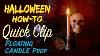 Amazing Diy Animated Floating Candles Halloween Prop Quick Clip