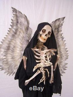 Angel Of Death Skeleton Halloween Prop & Decoration Life Size Grim Reaper