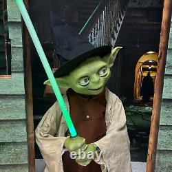 Animated 3.5ft Life-Size Disney Star Wars Yoda SVI Halloween / Christmas 2023