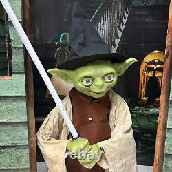 Animated 3.5ft Life-Size Disney Star Wars Yoda SVI Halloween / Christmas 2023