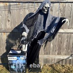 Animated 5.5ft Life-Size Rising Ghost Reaper Tekky Design Halloween 2021