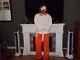 Animated 6' Life Size Hannibal Lecter Halloween Prop Horror Display Gemmy