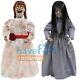 Animated Annabelle & Evil Doll Talking Haunted House Prop Grim Girl Halloween