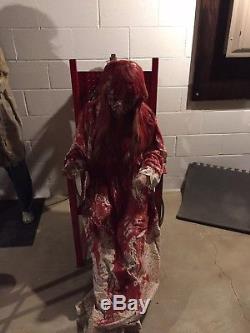 Animated Pneumatic Halloween Haunted House Prop Zombie